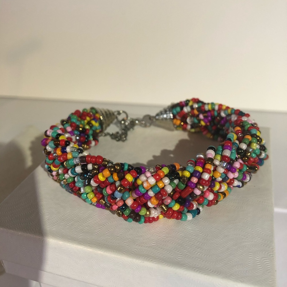 COPY - 3 Seed Bead Braided Bracelets